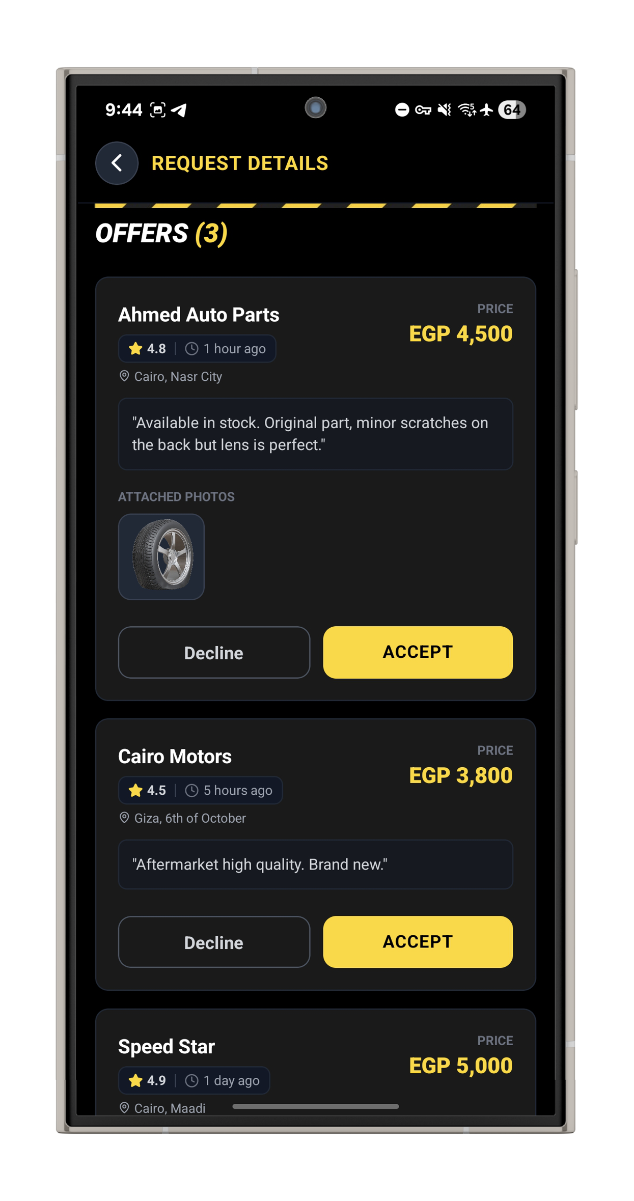 Smart Request System Hover